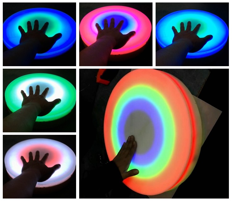 Circle LED  round portable dance floor IP65 for sale  HS-LCDF01